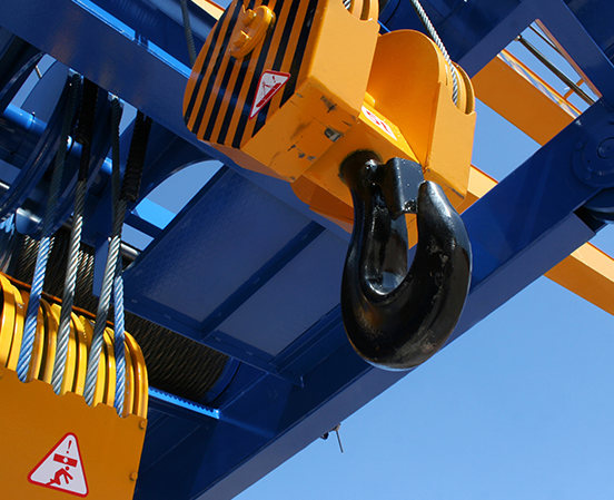 Innovative industrial lifting equipment used in the wind industry