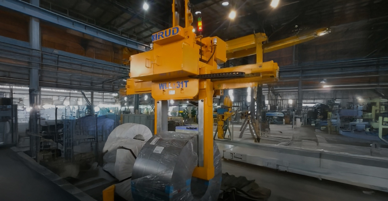 Industrial use of RUD coil tongs