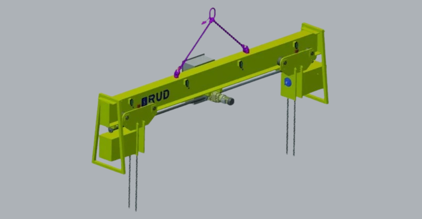 load tilting crane equipment