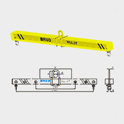 Rud India Spreader Beam with Moveable Bail Thumbnail